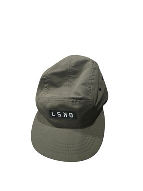 LSKD Olive Green Five-Panel Camp Unisex Cap One Size